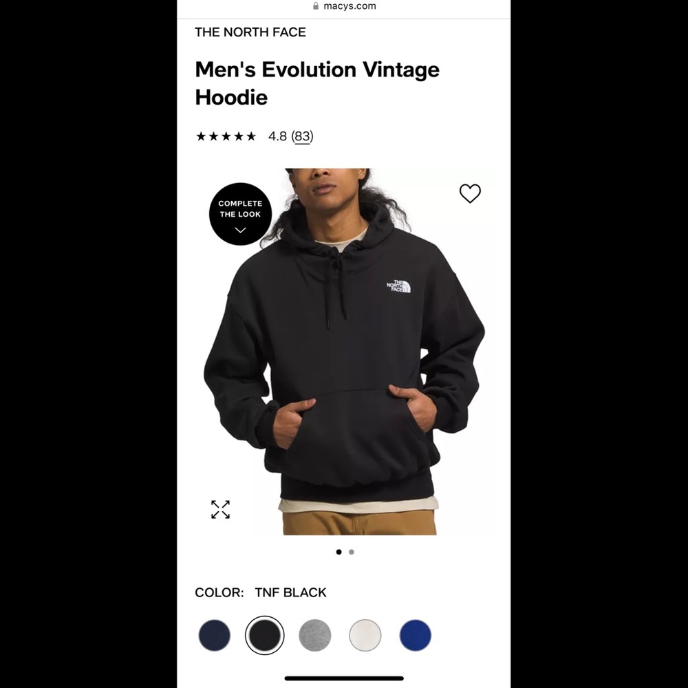 Men's North Face Hoodie